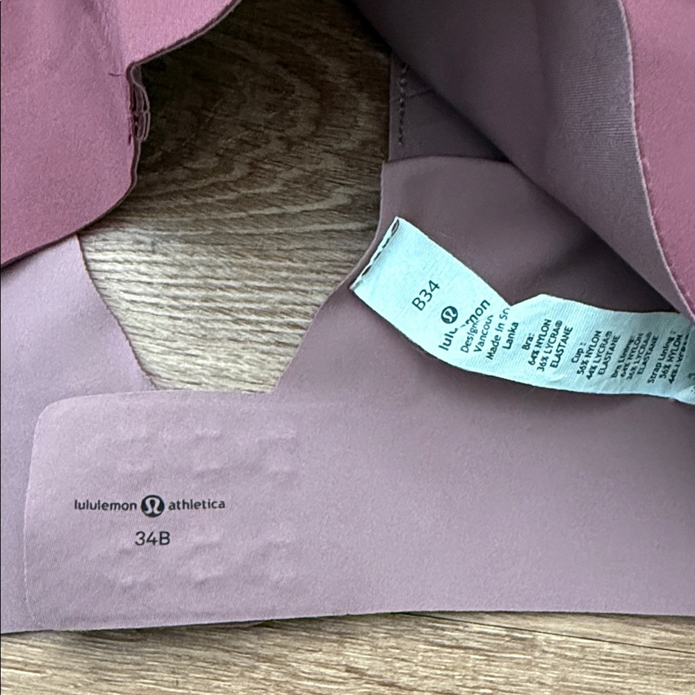 lululemon athletica Dusty Rose Bra - Picture 2 of 4
